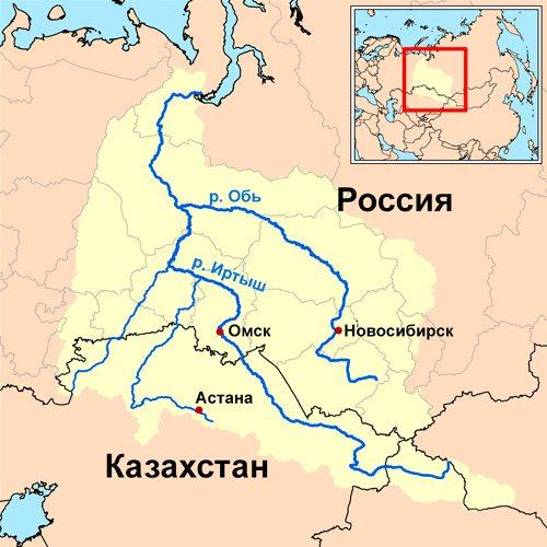 Реки Сибири — список, фото, характеристика и карты самых больших рек и их притоков