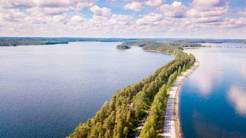 Какие озера крупнейшие в Европе - список, характеристика и фото